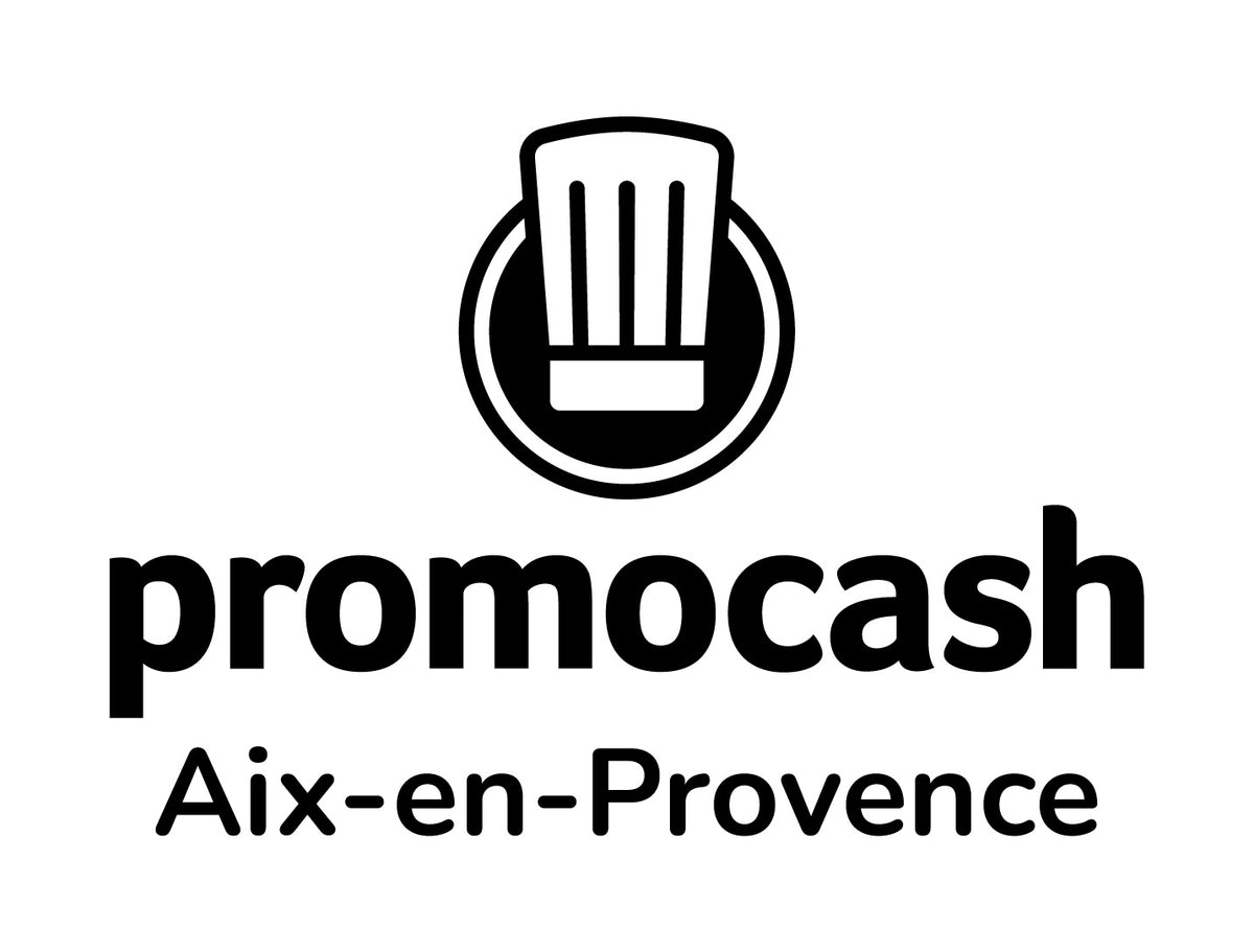 Logo Promocash Aix-en-Provence, distributeur partenaire